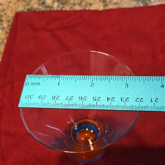 Dansk Vibrant Base Glass Set - Picture 10 of 10